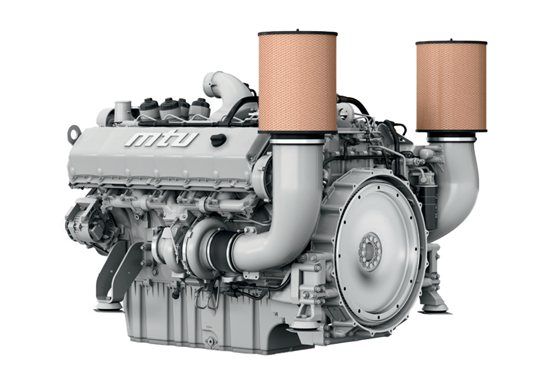 Дизельный двигатель MTU 12V 1600 G70F