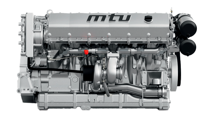 Дизельный двигатель MTU 12V 1600 R70LP