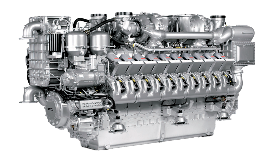 Дизельный двигатель MTU 20V 4000 M93L
