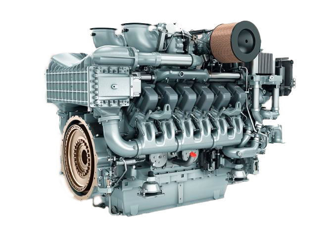 Дизельный двигатель MTU 12V 4000 C13